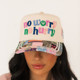 No Worry No Hurry Hat