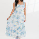 Fresh Blooms Maxi Dress | Blue