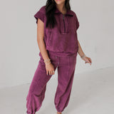 Fall Of Color Pants | Plum