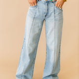 KUT Jodi Front Princess Seam Jean | Core
