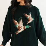 In Flight Sweater | Hunter Green