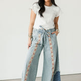 Bloom Stripe Pants | Striped Denim
