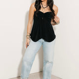 Call Me Later Tunic | Black