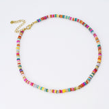 Rainbow Bright Gemstone Necklace