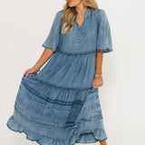 Denim Days Maxi Dress
