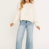 DOORBUSTER Oversized Sweater | Cream