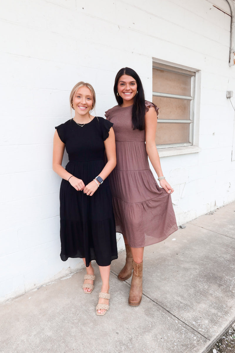 FOREVER YOURS DRESS | MOCHA