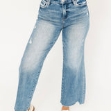 Emery Crop Wide Leg Jean | Medium
