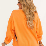 Volunteers Check Long Sleeve Crewneck