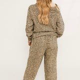 Leopard Lounge Hoodie