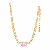 Darcy Necklace | Ultra Petal Pink Moon