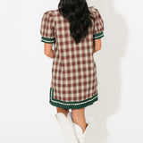 Santa Baby Mini Dress | Taupe