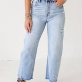 Esme High Rise Barrel Jeans | Tantalizing