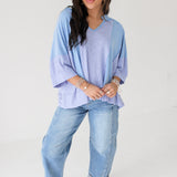 Gentle Way Top | Pale Blue