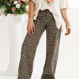 Wild Thangs Denim Pants | Leopard