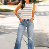 SEC Ya Later Tank | Orange Stripe