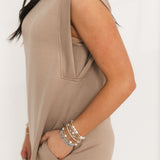 No Doubt Maxi Dress | Taupe