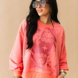 Coral Tonal QOS Sparkle Short | Queen Of Sparkles