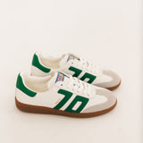 Cloud Sneakers | White Green