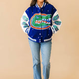 Licensed Florida Bomber Jacket | Queen Of Sparkles