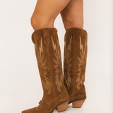 Thunder Road Leather Boot | Camel