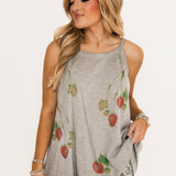 Strawberry Lana Tank | Pebble