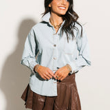 Better Luck Next Time Skirt | Espresso