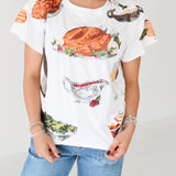 White Queen Of Turkey Tee