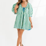 Bop Around Romper | Green Combo