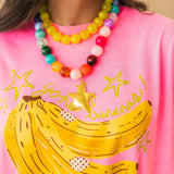 Kameron Beaded Necklace | Yellow
