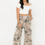 Terry Cloth Pants | Camo