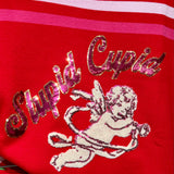 Red Stupid Cupid Sweater