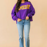 Gameday Sweatshirt | Purple Gold