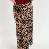 Stay Wild Maxi Skirt | Leopard