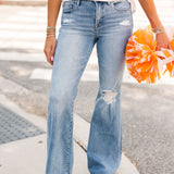 Neyland Mid Rise-Flare Jeans