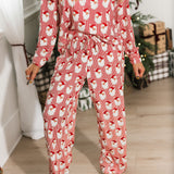 Annie Pants Set | Red Santa Baby