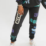 Affirmations Sweatpants | Charcoal