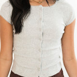 Most Wanted Cardi | Heather Grey