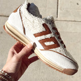 Jogger FT Sneaker | Milk Ice Cuoio
