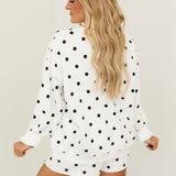 Color Me Cozy Short | Cherry Polka Dot
