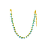The Sofia Necklace | Soft Mint Ignite Glacier Blue