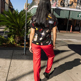 Black Louisiana Food Icon Tee