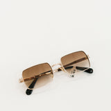 DND | Gold Frame / Sepia Lens