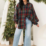 Wildwood Oversized Flannel Shirt | Ash