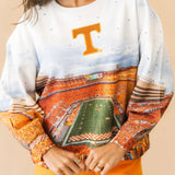 Licensed Tennessee Stadium Graphic Scene Sweatshirt | Queen Of Sparkles