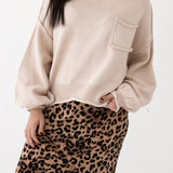 Stay Wild Maxi Skirt | Leopard