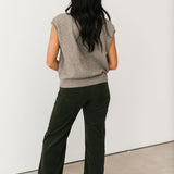 Piper Cardi Vest | Mocha