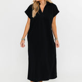 Signature Style Midi Dress | Black