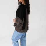 Gentle Way Top | Charcoal