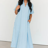 Cambria Midi Dress | Blue